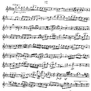 萨克斯谱 | 奇特克 萨克斯练习曲之17 ETUDY PRO SAXOPHON FR ZITRK.op.3