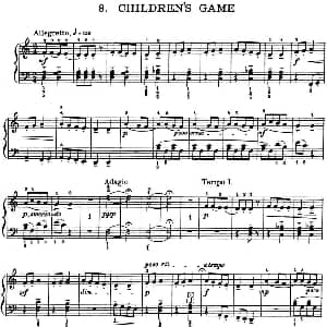 For Children Sz.42 钢琴谱 巴托克