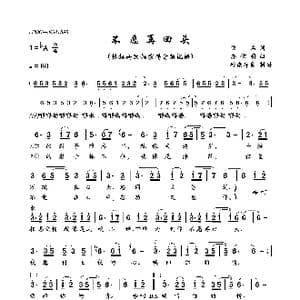 不愿再回头_歌曲简谱_词曲:佚名 郭信明