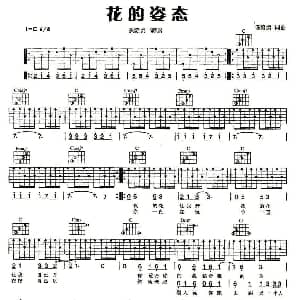 花的姿态 吉他谱 陈绮贞 陈绮贞 陈绮贞