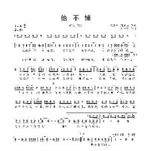 他不懂_歌曲简谱_词曲:代岳东&周振霆 唐湘智