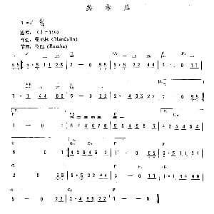 电子琴谱 | 卖木瓜