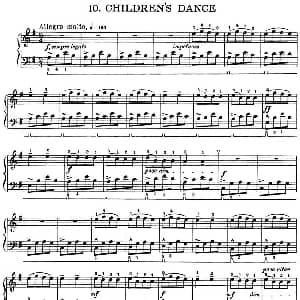 For Children Sz.42 钢琴谱 巴托克