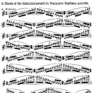 小提琴谱 | 小提琴音阶练习 作品32 Scale Studie G Hans Sitt 西特