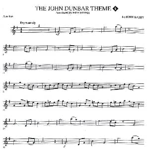 萨克斯谱 | THE JOHN DUNBAR THEME