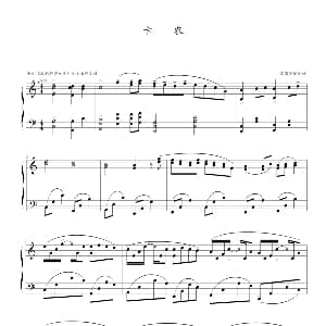 卡农 我的野蛮女友 钢琴谱 帕赫贝尔 Pachelbel