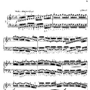 电子琴谱 | 车尔尼手风琴练习曲集 第Ⅳ册 第3 5首