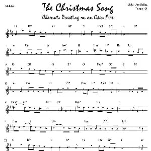 电子琴谱 | The Christmas Song