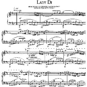 Lady Di 钢琴谱