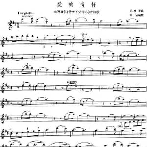 小提琴谱 | 爱的情怀 电视剧 可怜天下父母心 片尾歌 陈翔宇