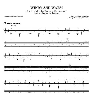 tommy emmanuel windy and warm 吉他谱