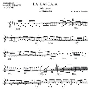 手风琴谱 | La Cascata