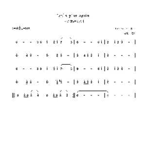Let's Play Again_歌谱投稿_词曲: Hanz Zimmer