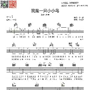 我是一只小小鸟 吉他谱 赵传 齐元义