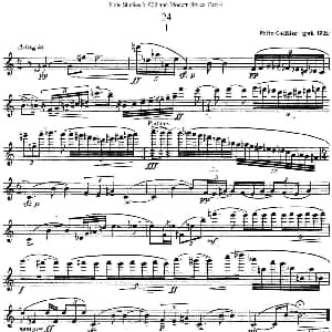 长笛曲谱 | 斯勒新老风格长笛练习重奏曲 第四部分 NO.24 Siegfried Thiele S. 斯勒