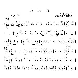 二胡谱 | 红衣裳