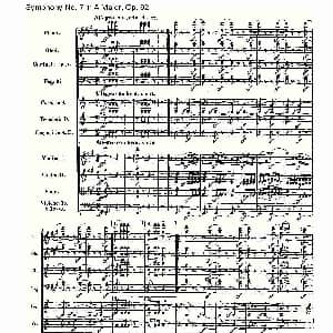A大调第七交响曲 Op.92第四乐章