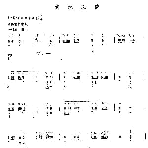 琵琶谱 | 武林逸韵