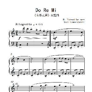 Do Re Mi 钢琴谱