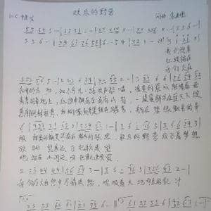 欢乐的野营_歌谱投稿_词曲:袁进德 袁进德