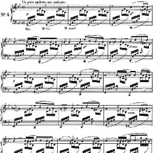 门德尔松无词歌Op.102 钢琴谱 门德尔松