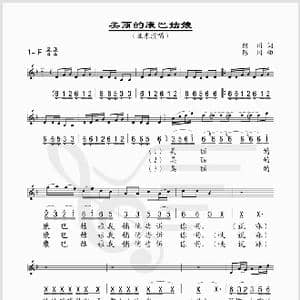 美丽的康巴姑娘_歌谱投稿_词曲:陈川 陈川