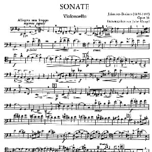 SONATE 大提琴