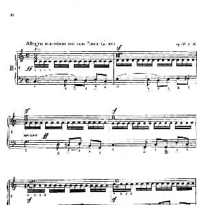 电子琴谱 | 车尔尼手风琴练习曲集 第Ⅳ册 第16 17首