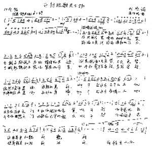 开封放歌天下扬_歌谱投稿_词曲:刘刚 朱跃明