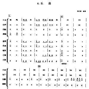 乐曲 节奏感训练 李民雄 编曲