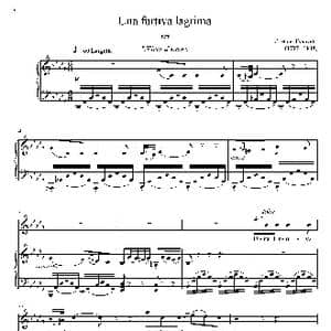 偷洒一滴泪_歌曲简谱