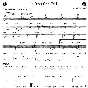 萨克斯谱 | You Can Tell