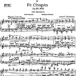 53首改编练习曲 钢琴谱 里奥鲍尔德 戈多夫斯基