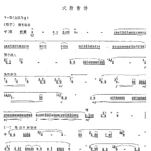 笛子谱 | 天府音诗
