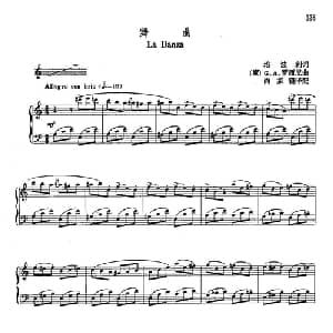 声乐教学曲库4 62舞曲 意大利 _外国歌谱_词曲:培波利 G A 罗西尼