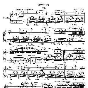 Nocturne No.6 in F Major 钢琴谱 约翰 菲尔德 John Field
