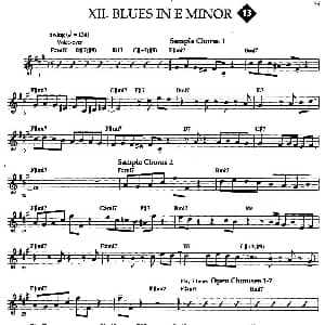 萨克斯谱 | Jazz Patterns For Improvisation Bb Frank Mantooth 13