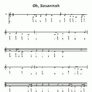 口琴谱 | Oh, Susannah 布鲁斯