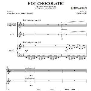 Hot Chocolate 童声女声合唱谱_歌曲简谱