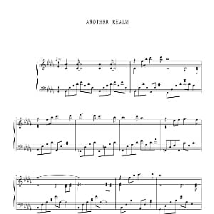 Another Realm 钢琴谱 Kevin Kern