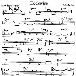 Clockwise 钢琴谱