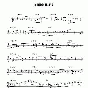 萨克斯谱 | Minor Ii v's