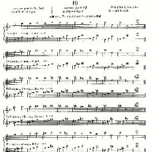 长笛曲谱 | 初级练习之10 Alphonse Ludec Debutant Flutiste 莫伊斯Moyse