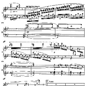 降B大调第二钢琴协奏曲 钢琴谱 约翰内斯 勃拉姆斯