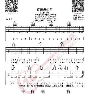 SHE 你曾是少年 吉他谱_歌曲简谱