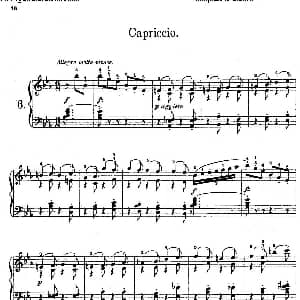 Akvareller Op.19 钢琴谱 尼尔斯 威廉 加德 Niels Wilhelm Gade