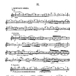 小提琴谱 | 36 Studi Melodici E Facilissimi Op.48之31—36 36首容易旋律 作品.48 Charles Dancla 丹克拉