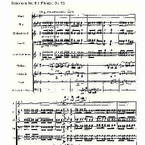 F大调第八交响曲 Op.93第二乐章