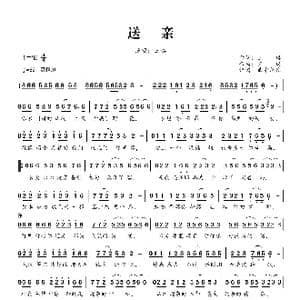 送亲_歌曲简谱_词曲:王琪 王琪