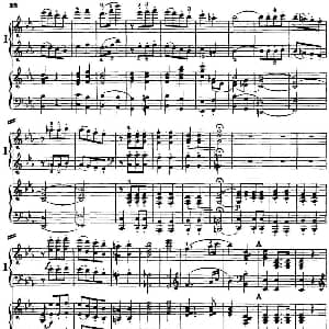 二十八部钢琴协奏曲 No.10 钢琴谱 莫扎特